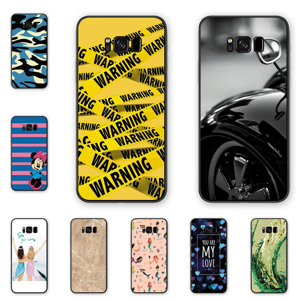 

Cute Animal soft shell cover phone cases For Galaxy S8 Funny Silicone TPU Phone Case cover For Samsung Galaxy S8 back case