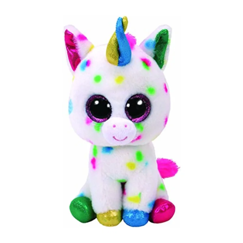 

Ty Beanie Boos 6" 15cm Glitter Eye Pink Cow Butter Dog Spider Fox Fish Cute Animal Owl Unicorn Cat Ladybug Stuffed Anima Toys