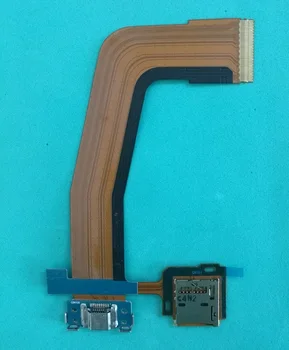 

50pcs/lot USB Charger Charging Connector Dock Port Flex Cable With Micro SD Card Tray For Samsung Galaxy S 10.5 T800 T801 T805