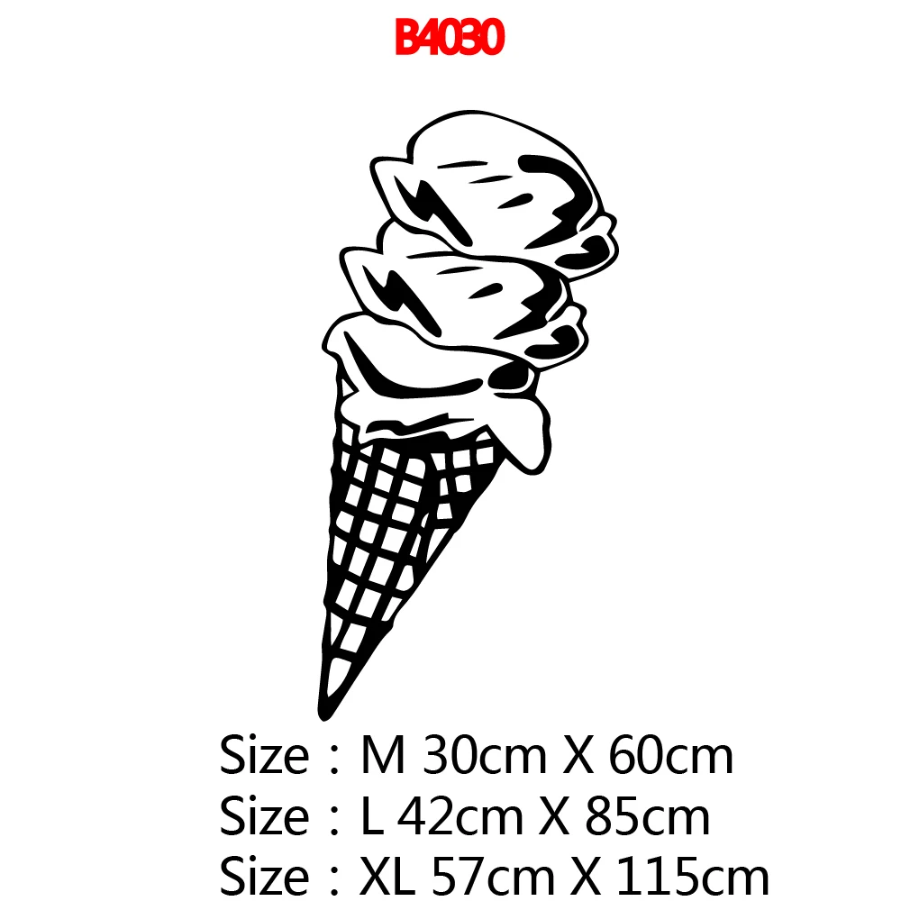 Excellent ice cream Vinyl Wallpaper Art Decal For Kitchen Room ice cream Wall Stickers Window Decor Excellent ice cream Vinyl Wallpaper Art Decal For Kitchen Room ice cream Wall Stickers Window Decor