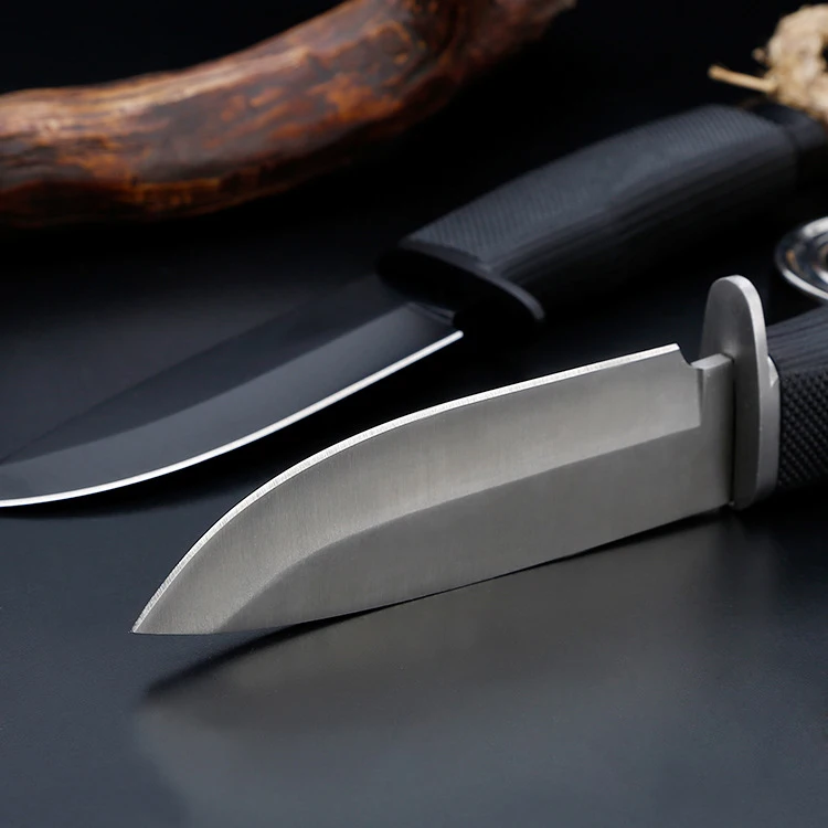 Высокое качество прямой нож для выживания походные ножи охотничий нож для использования на открытом воздухе инструмент оболочка EDC инструменты