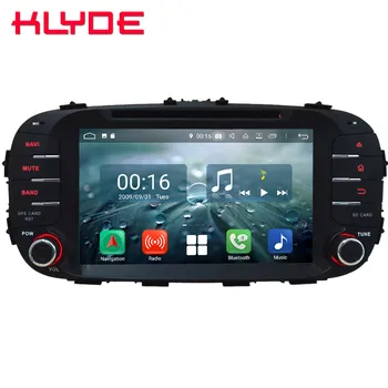 

8" Octa Core 4G WIFI Android 8.1 4GB RAM 64GB ROM RDS USB AUX Car DVD Multimedia Player Radio Stereo For Kia Soul 2014-2017 2018