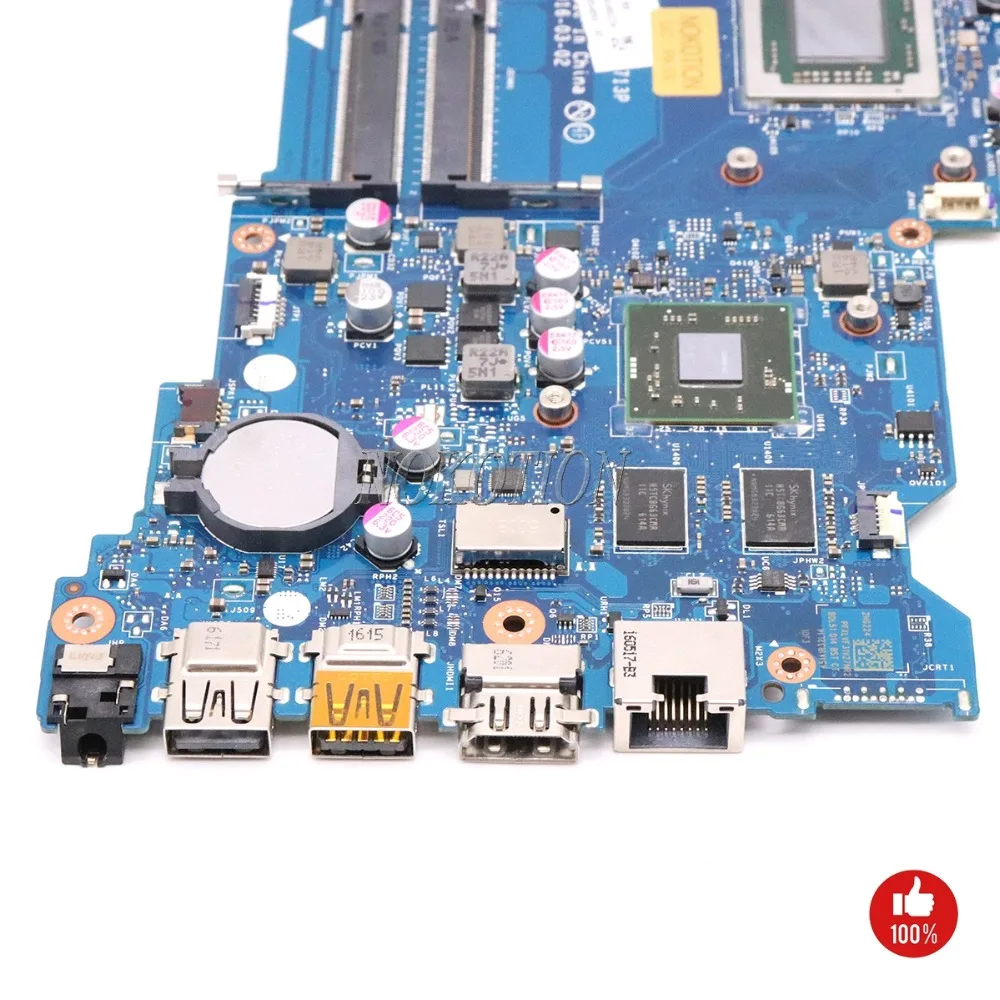 NOKOTION BDL51 LA-D713P محمول لوحة رئيسية لأجهزة HP دفتر 15-BA 854959-601 854959-001 A10-9600P CPU R8 M445DX الرسومات يعمل