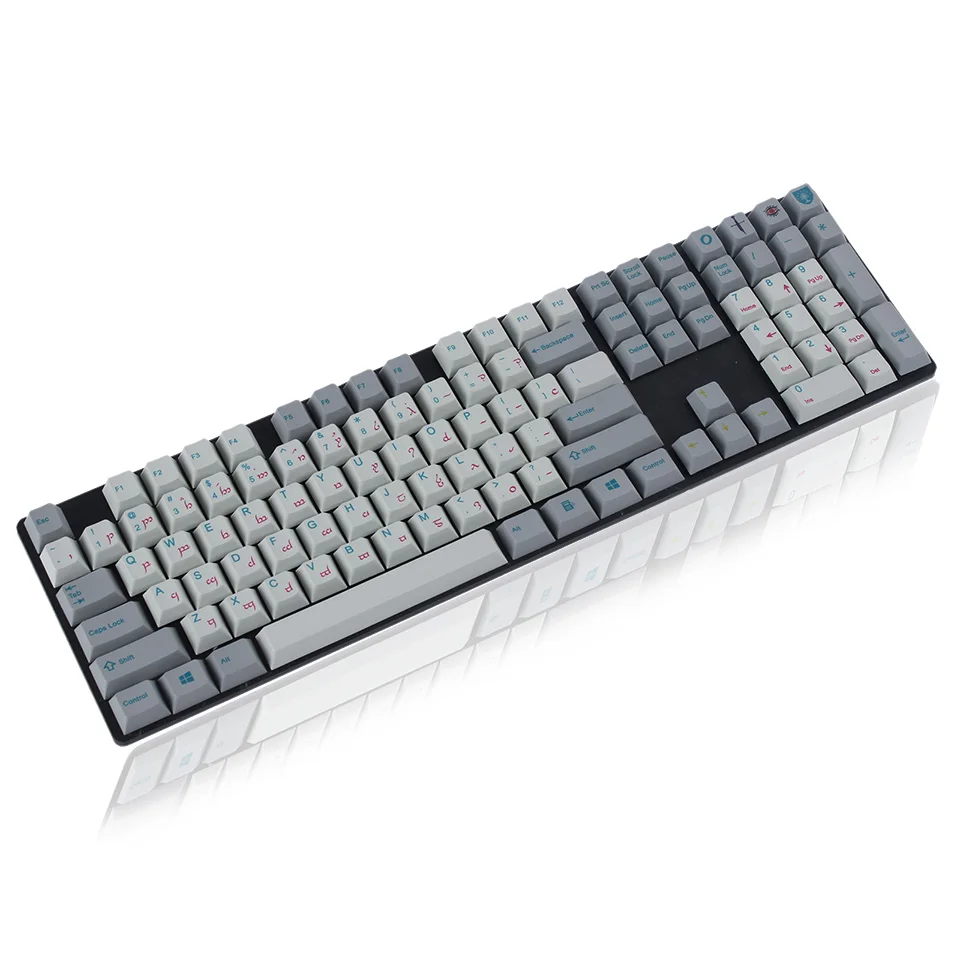 YMDK 108 PBT сублимационный краситель sub GKAK Elves Keyset для стандартного ANSI 108 87 61 MX механическая клавиатура очистка штока - Цвет: 108