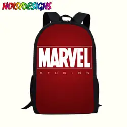 Noisydesigns Marvel комикс супергерой pelicula Guerra Civil Escuela bolsas hombres Mochila рюкзак для путешествий