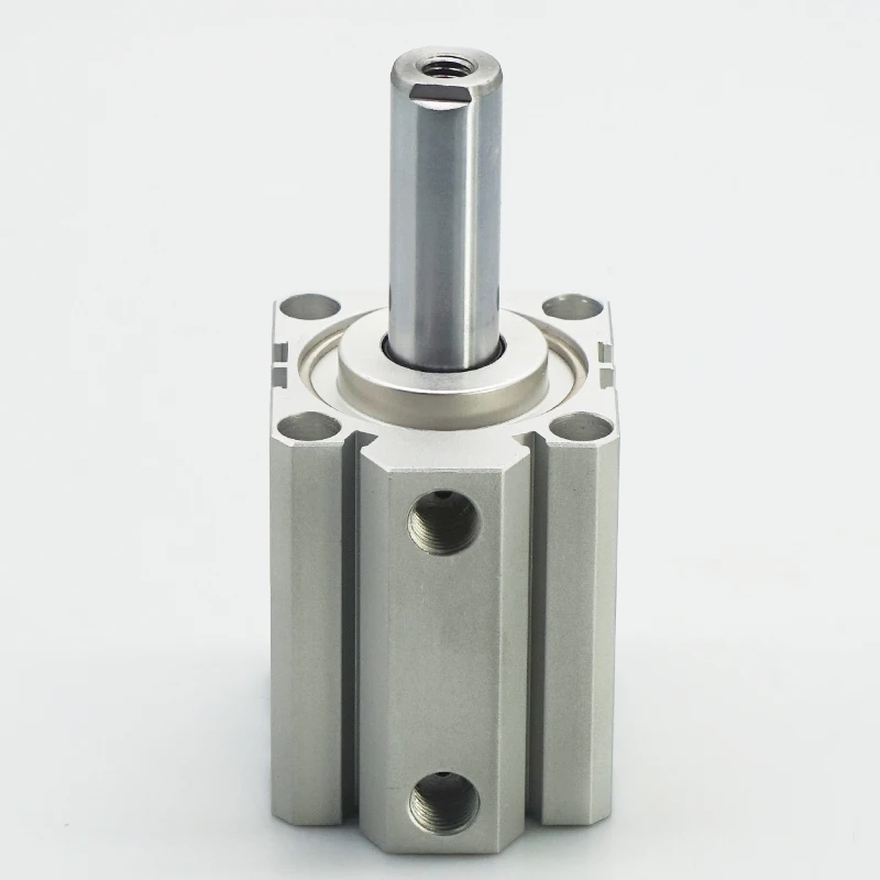 

SDA Type Bore 25mm stroke 5/10/20/25/30/40/50/55/60/65/100mm double acting SDA25 compact air pneumatic piston cylinder Female