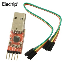 1 шт. CP2102 модуль USB для ttl Серийный UART STC кабель для загрузки PL2303 супер кисть линия обновления(красный