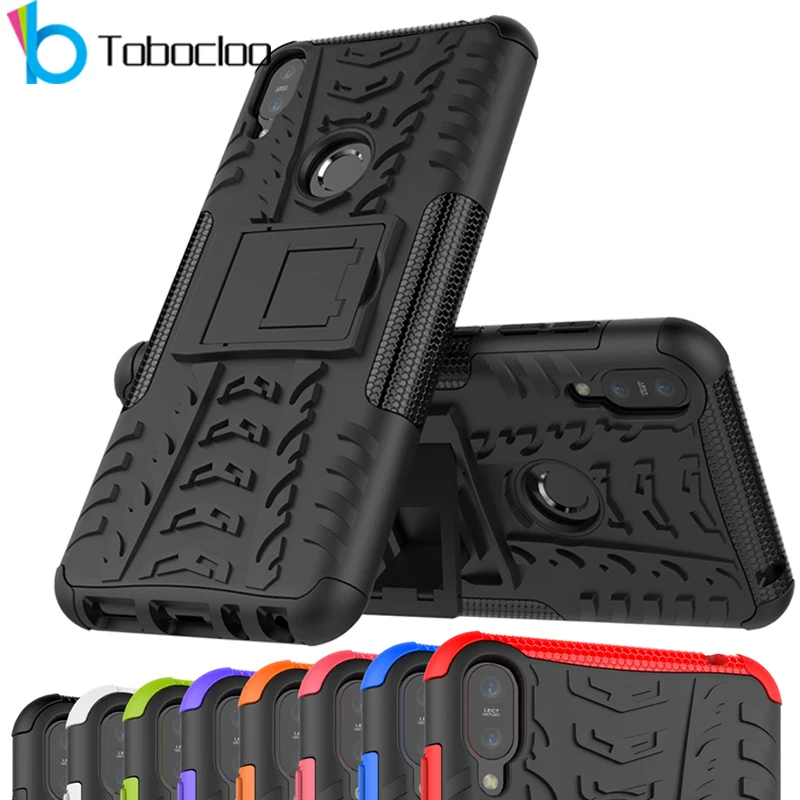 

For Asus Zenfone 5Z 5 ZS620KL ZC600KL 4 Max 3 laser GO Max Pro Plus M1 ZB601KL Case TPU+PC Heavy Duty Hard Cover Holder Stand