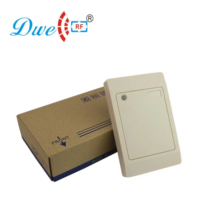 DWE CC RF Security & Protection 12V rfid 13.56mhz passive access control  wiegand 26/34 proximity card reader                   