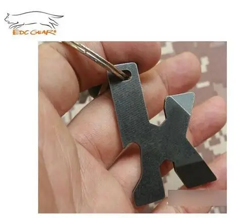 Многоцелевой инструмент EDCGEAR типа K Кершоу брелок экстренный для выживания EDC