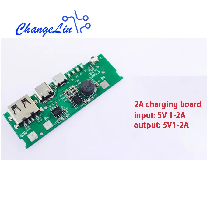 2A QC 3 0 Type C 18650 PCB мобильный Банк питания печатная плата модуля чехол Корпус микро