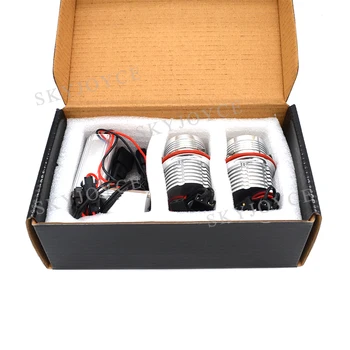 

2018 4800LM led marker kit E39 E60 E63 E65 E53 E83 E87 led angel eyes kit hola ring styling light car daytime running light SQ5