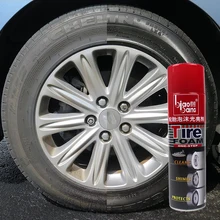 Шиномонтажный спрей, очиститель для шин, прозрачное покрытие, покрытие для гладкого покрытия, сохраняет черные шины с резиновым протектором, предотвращая выцветание