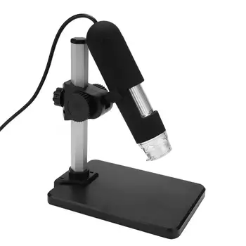 

1000X 8 LED Digital Microscope USB Endoscope Camera Microscopio Magnifier Electronic Microscope With Stand For PCB repair