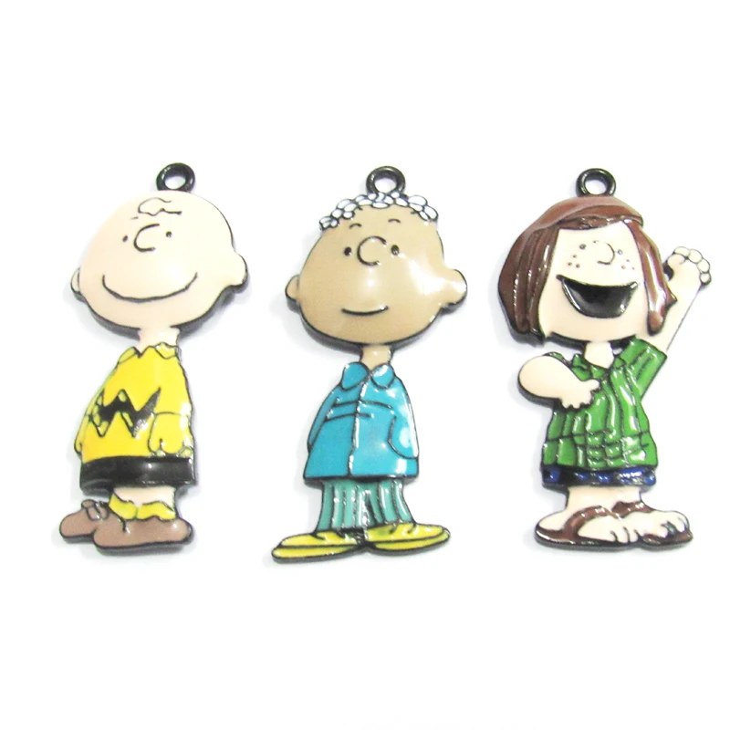 

(Choose Design first ) 10pcs/lot Full Enamel Kids Pendants (Size about 46mm*22mm)