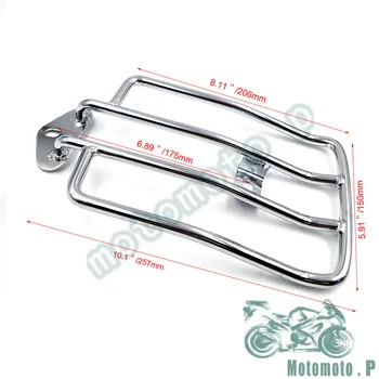 

Motorcycle Accessories Motorbike Luggage Rack For Harley Sportster XL883 1200 Luggage Rear Fender Rack Rear Support Shelf ATV