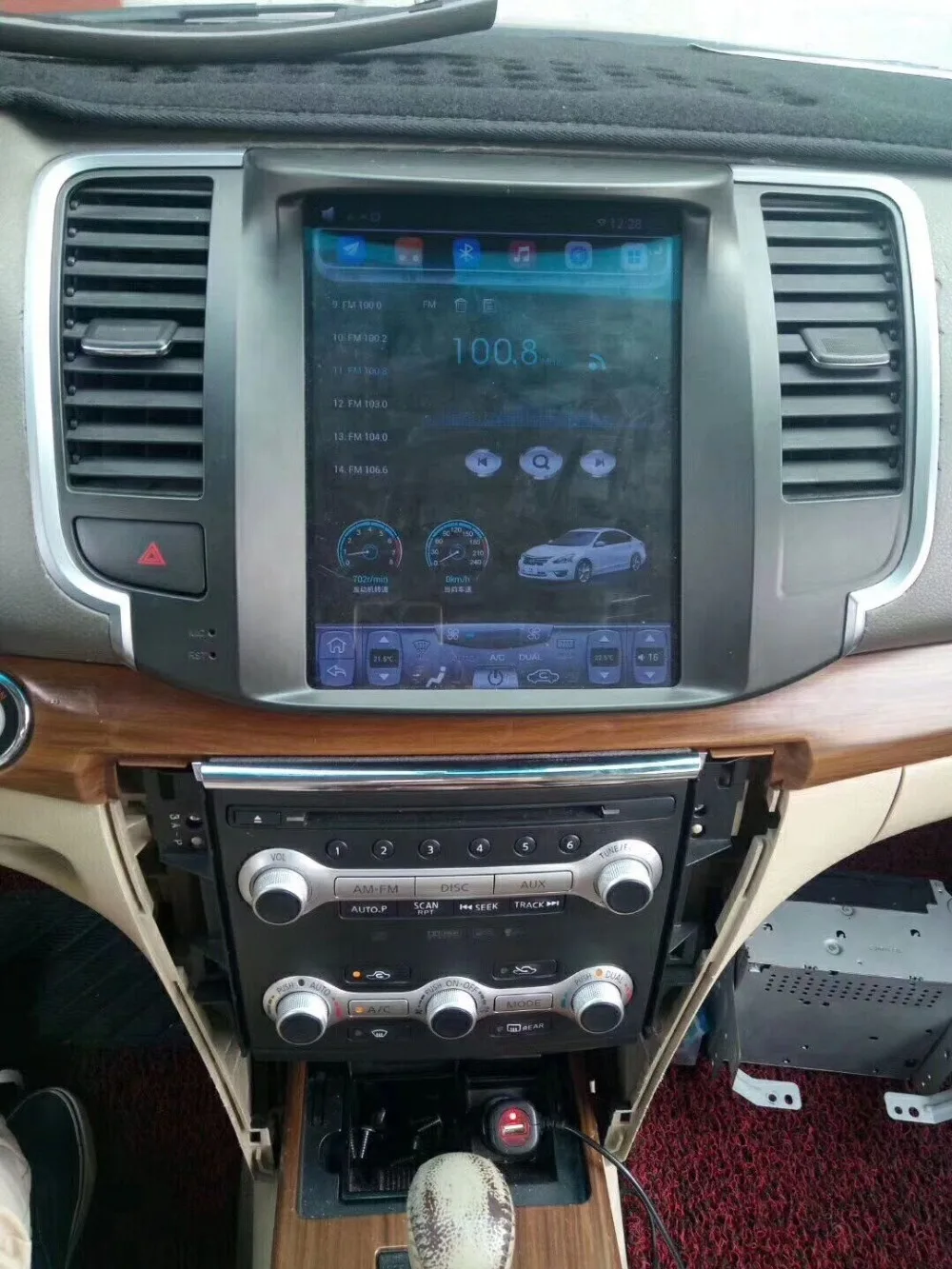 Четырехъядерный android 6 0 Автомобильный ПК плеер для NISSAN Teana J32 2008 ~ 2013 GPS навигация