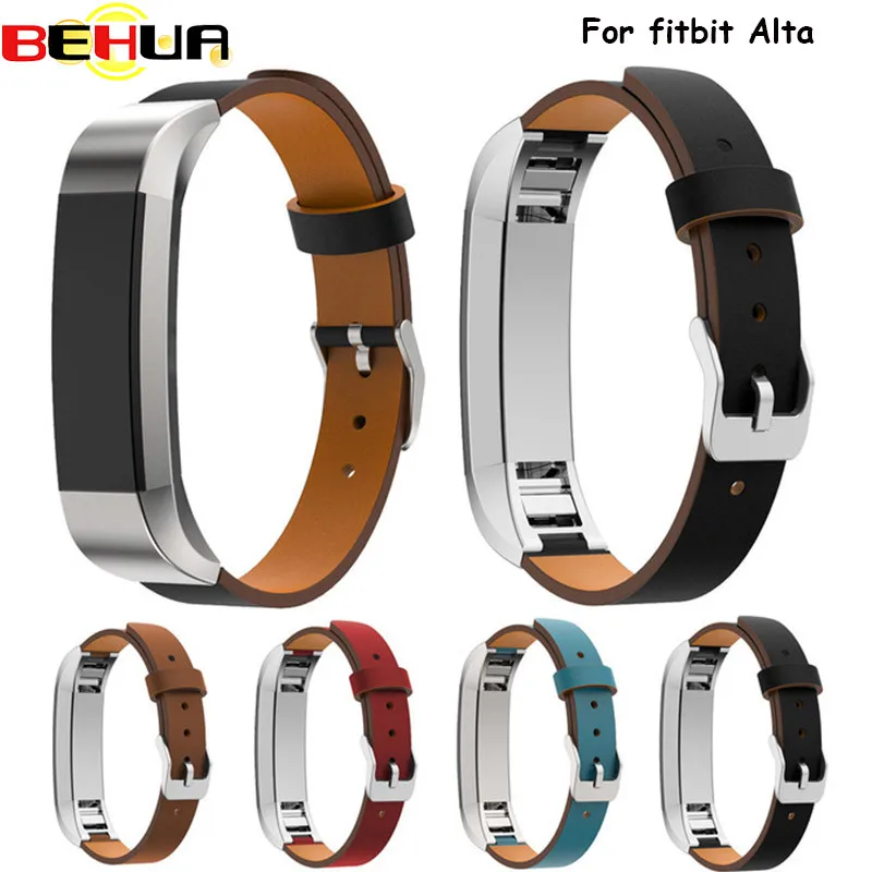 Watchbands Luxury Double Tour Genuine Leather Watch Band Strap Bracelet For Fitbit Alta Tracker Wrist Band Strap High Quality Watchbands Luxury Double Tour Genuine Leather Watch Band Strap Bracelet For Fitbit Alta Tracker Wrist Band Strap High Quality