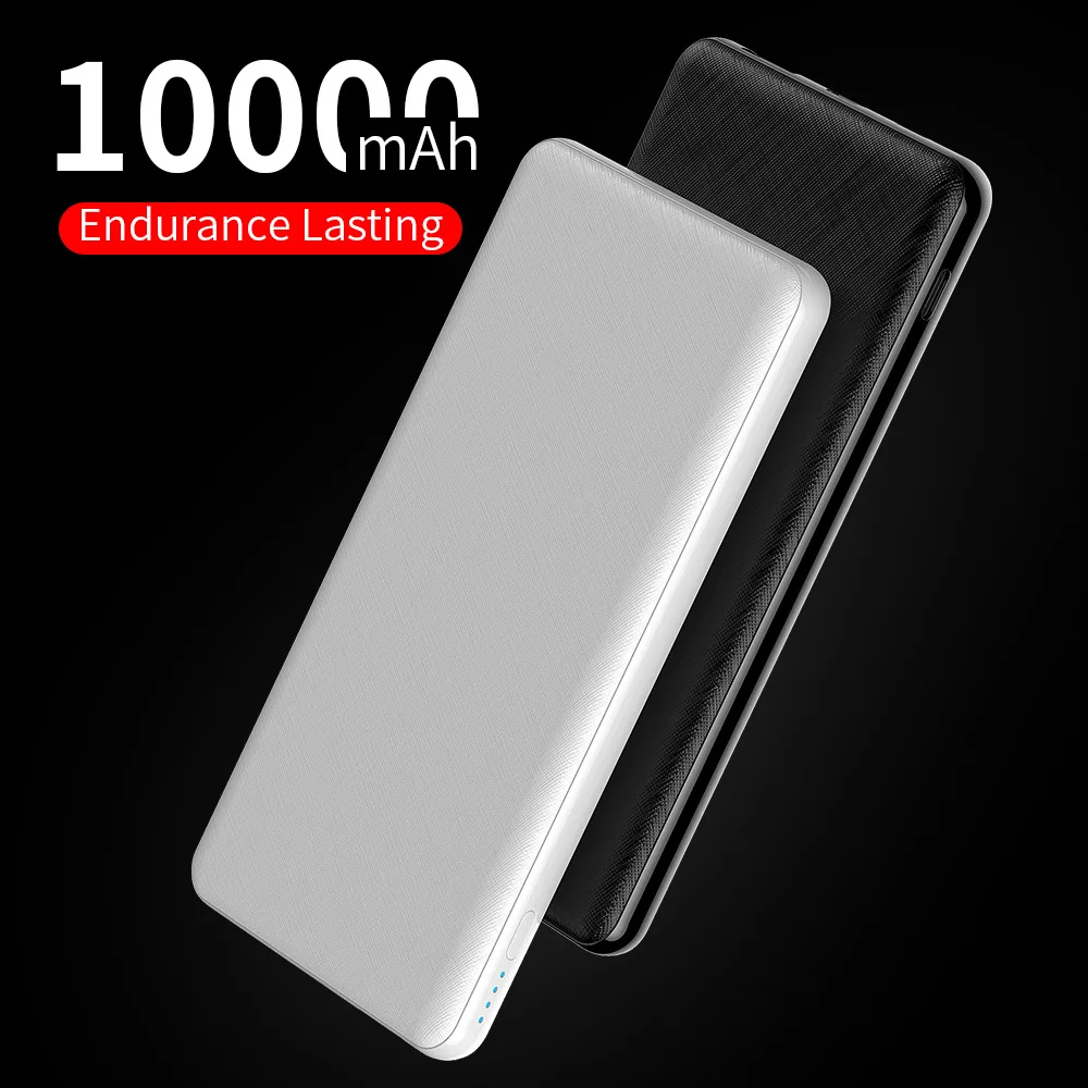 ROCK PD 10000mAh Power Bank Tragbare Aufladen Power 10000 Dünne Poverbank Externe Batterie Pack Lad