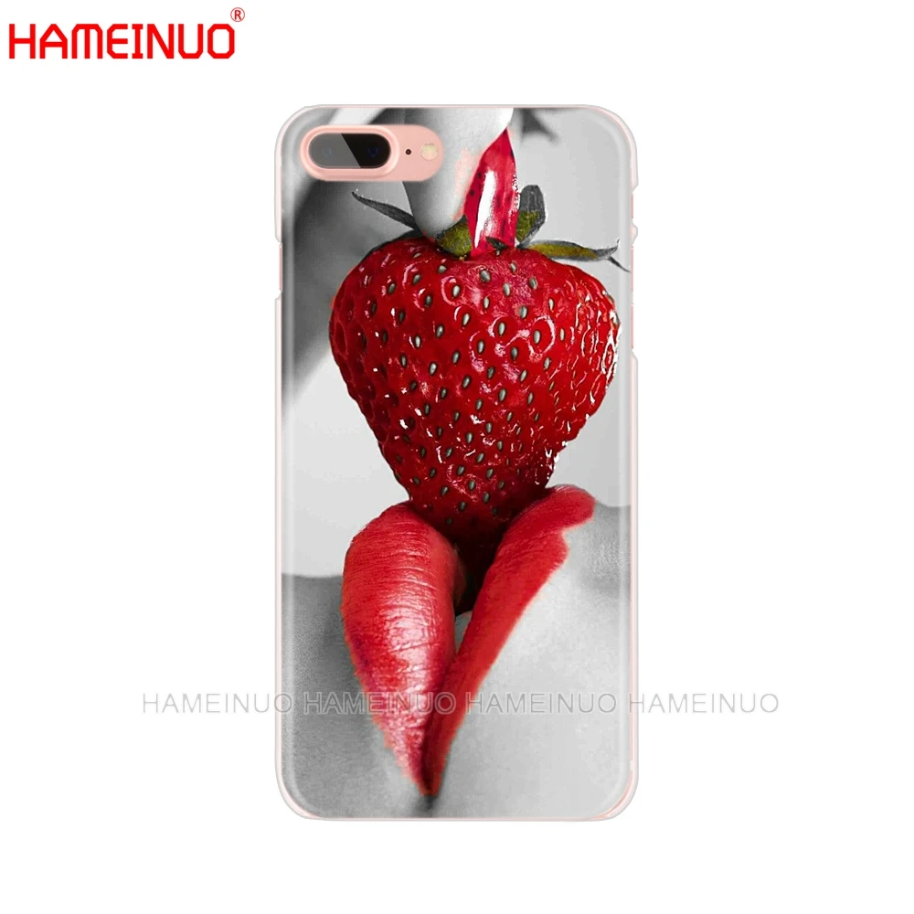 Чехол для мобильного телефона HAMEINUO Red Sexy Lips girl роскошный корейский чехол iphone X 8 7 6 4