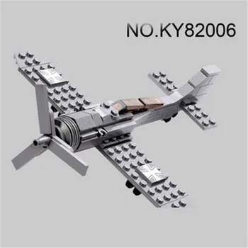 

1Set Funny Military Army Bricks Building Blocks Helicopter Fighter Landing Doll Kids Assembly Educational Gift Toys for Children