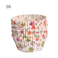 BAKEST 1000 шт в партии 4,5 дюймов цветочный узор торт бумажная форма для выпечки свадебный торт украшения инструменты