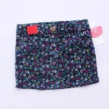 Весенняя юбка для маленьких девочек; детская юбка с цветочным рисунком; модная детская одежда в бутиках; школьная одежда для праздника