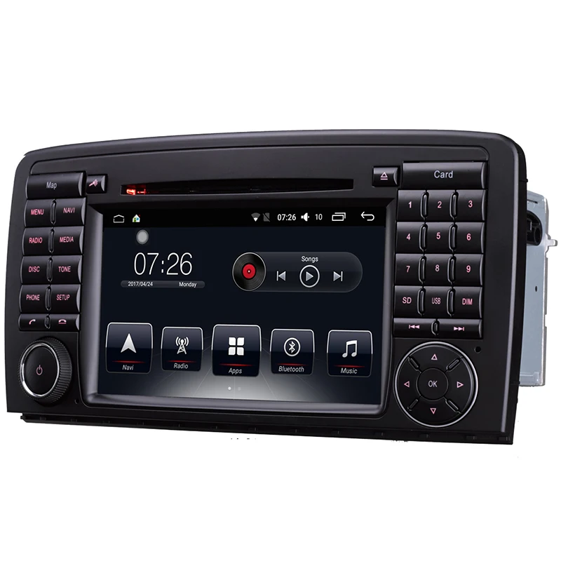 

Android 2 Din 7inch DVD Car Audio Navigation System For Benz R W251 R280 R300 R320 R350 R500 With Standard Car Multimedia Player