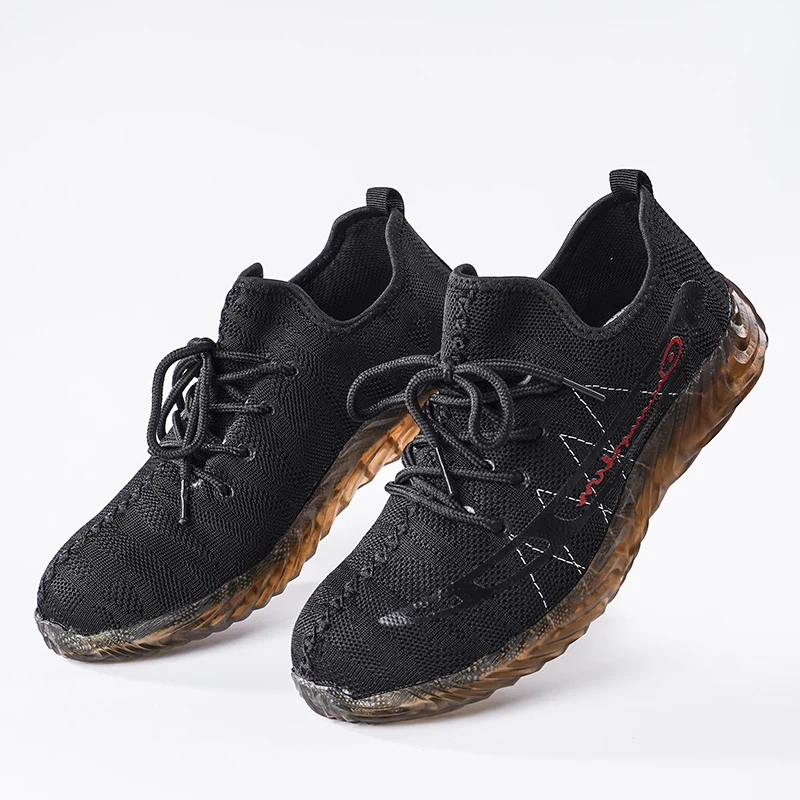 Dropshipping Indestructible Safety Shoes Men And Women xzmdh Steel Toe Air Boots Puncture-Proof Work Sneakers Breathable Shoes
