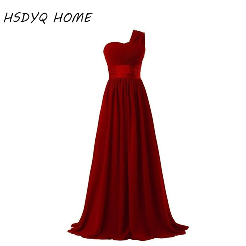 

Burgundy Red Long Elegant Prom Dresses Sexy Slimming Stylish Shining Floor Length Prom Dresses 2017