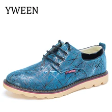 YWEEN 2017 Nuevos hombres Zapatos de Lona Casuales Hombres de Tendencia Estilo Británico Zapatos Oxford zapatos de Hombre