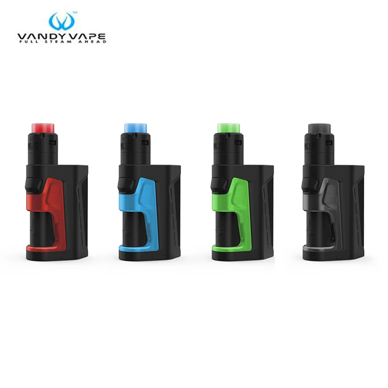 Оригинальный vandy VAPE импульса двойной комплект 2 мл импульсный V2 RDA танк с двойной Батарея боттомфидер-мод 200 W Ecigarette комплект в наличии