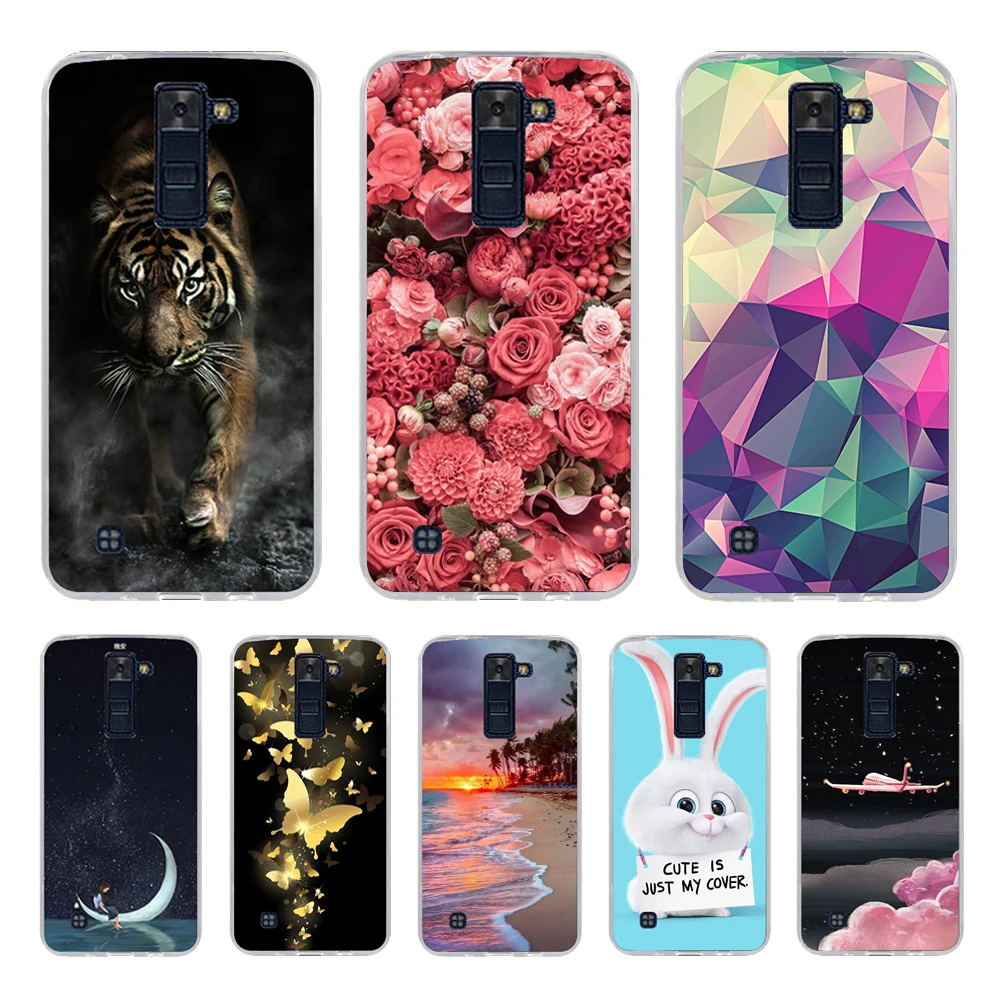 

Phone Case For LG K8 2016 Soft Silicone TPU Cool Design Patterned Paint For LGK8 2016 Case