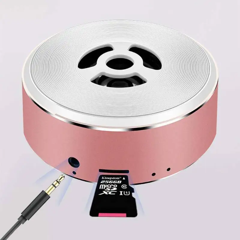 Металлический MP3 музыкальный плеер с разъемом AUX USB TF карты микро Портативный