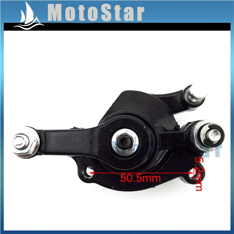 Black Steel Rear Disc Brake Rotor Caliper For 47cc 49cc 2 Stroke Minimoto Pocket Bike Mini Moto Scooter Dirt Quad ATV | Автомобили и