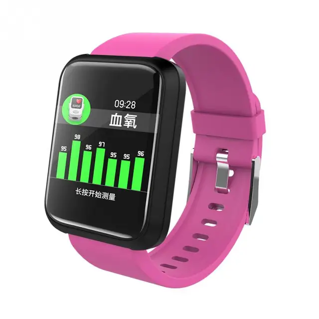smartwatch with blood pressure oxygen heart rate & sleep quality monitor