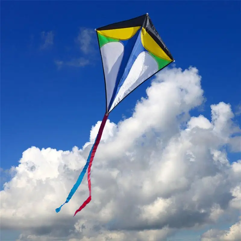 78 см алмаз Дельта Летающий Кайт-Хвост Спорт на открытом воздухе игрушки ребенок Веселая игра