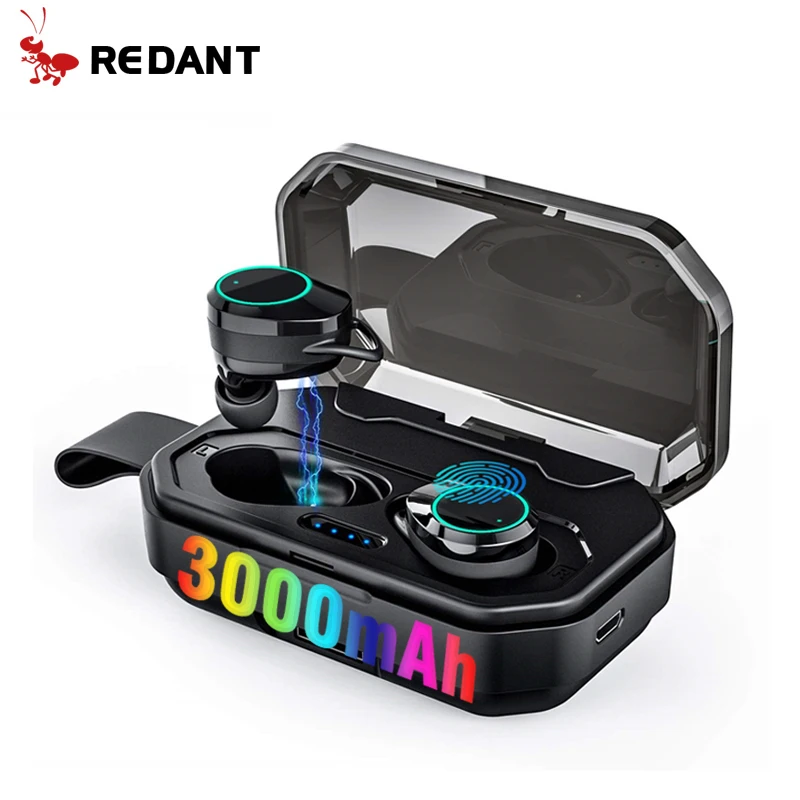 

Waterproof Bluetooth Earphones with Microphone Ture Wireless Earbuds Sports earphone Noise Cancelling Headset and Charging Box