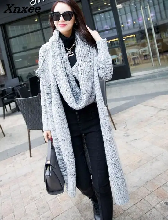 Thick Long Women Sweaters and Cardigan Long Sleeve Winter Coat Women Loose Solid Top Femme Xnxee Thick Long Women Sweaters and Cardigan Long Sleeve Winter Coat Women Loose Solid Top Femme Xnxee