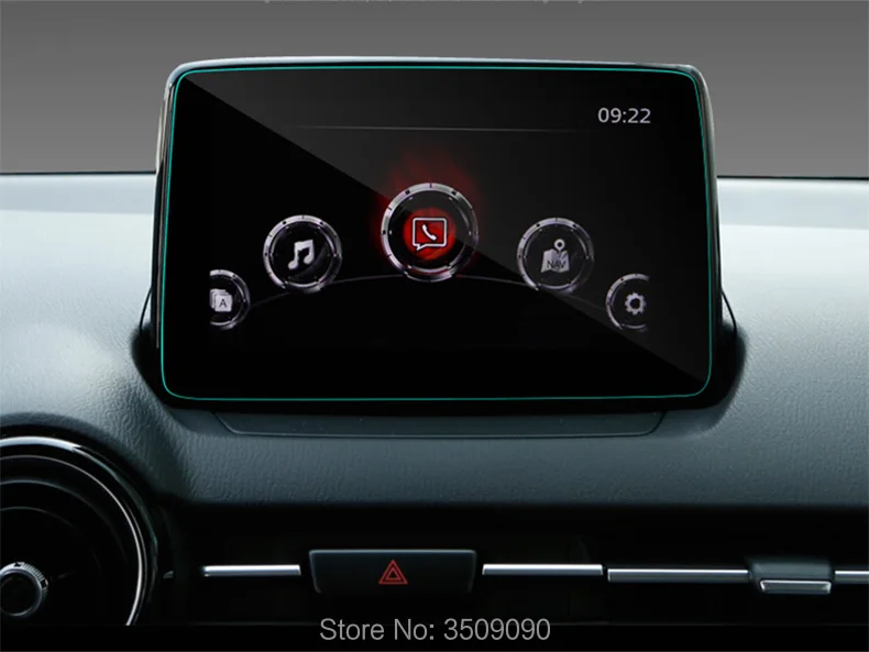 

For Mazda CX-3 CX3 2018 Car Styling GPS Navigation Screen Protective Film Scratchproof Toughened Film Car Styling