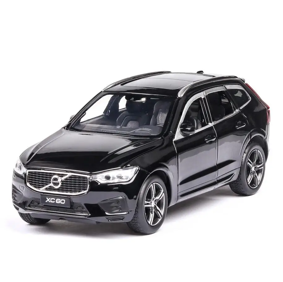 Новый 1:32 Масштаб литья под давлением игрушка модель автомобиля XC60 вагон звуковой