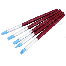 5x глина скульптуры воск для резки по глине инструмент полимерный Моделирование Березовая ручка комплект