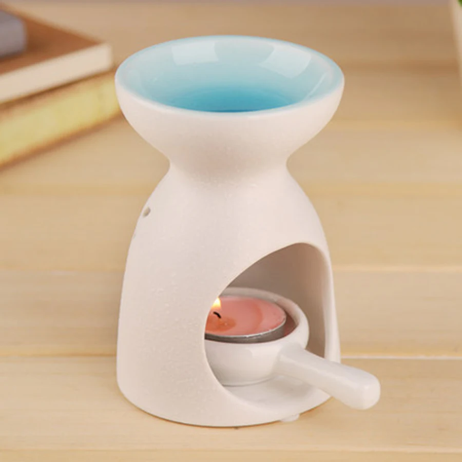 Ceramic Electric Essential Oil Incense Burner Diffuser Aroma Ultrasonic