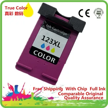 

Color Ink Cartridges Remanufactured For 123 XL 123XL HP123 HP123XL Deskjet 1110 1111 2130 2132 3630 3632 Inkjet Printer