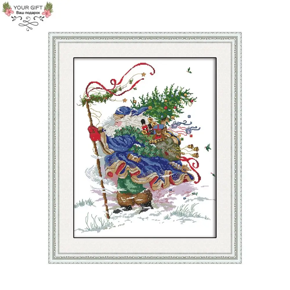 Набор для вышивки крестиком Joy Sunday RA058 14CT 11CT|cross stitch kits|christmas cross stitchcross kit christmas |