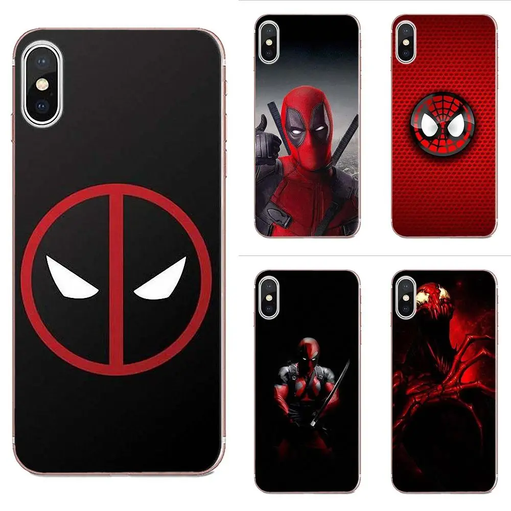 For Xiaomi Redmi Note 2 3 3S 4 4A 4X 5 5A 6 6A Pro Plus Soft Silicone TPU Transparent Top Selling Cool Marvel Hero Deadpool | Мобильные