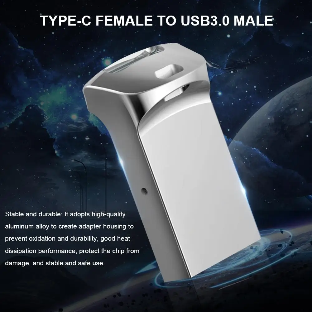 

Portable Type-C Female To USB3.0 Male Aluminum Adapter USB-C Type-C To USB3.0 Type-C M To USB3.0 M