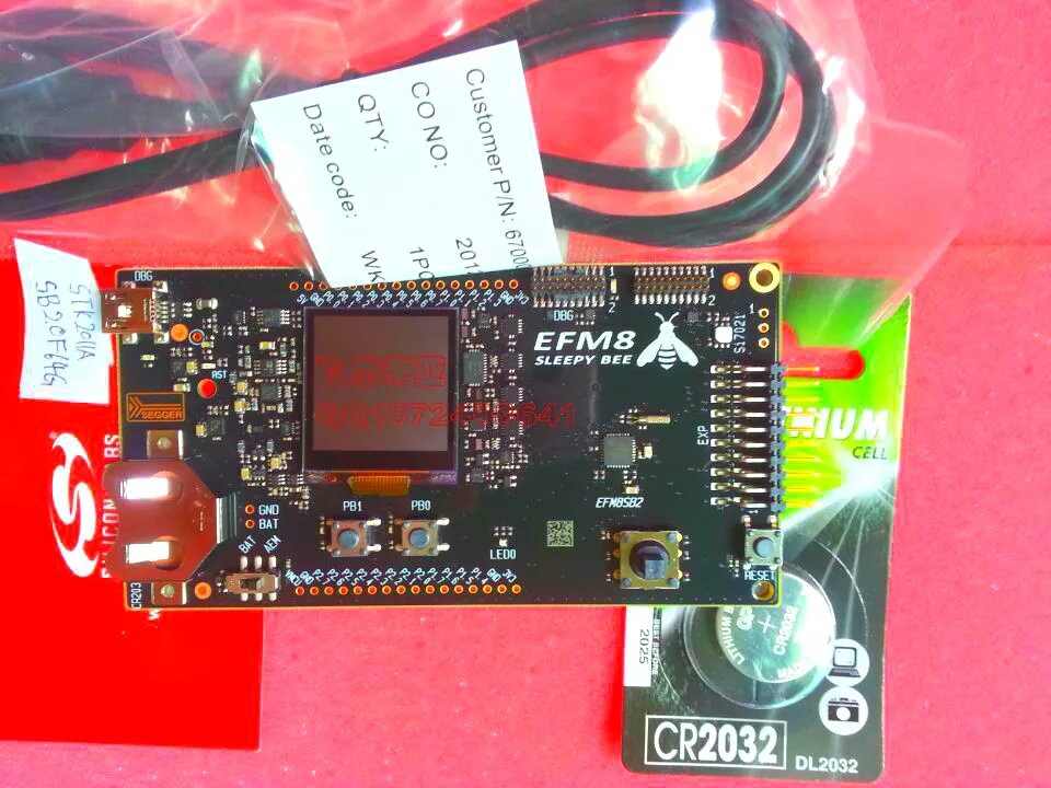 SLSTK2011A Silicon Labs Development Boards &amp Kits - 8051 EFM8SB20 Sleepy Bee Starter Kit | Электроника