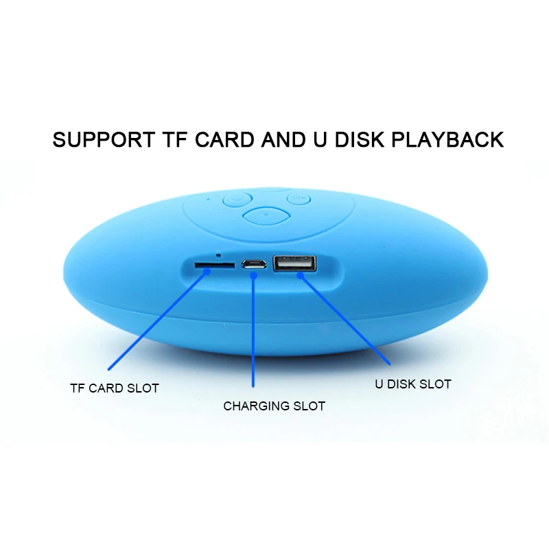 Museeq W 005CC Мини Bluetooth динамик портативный беспроводной звук системы стерео