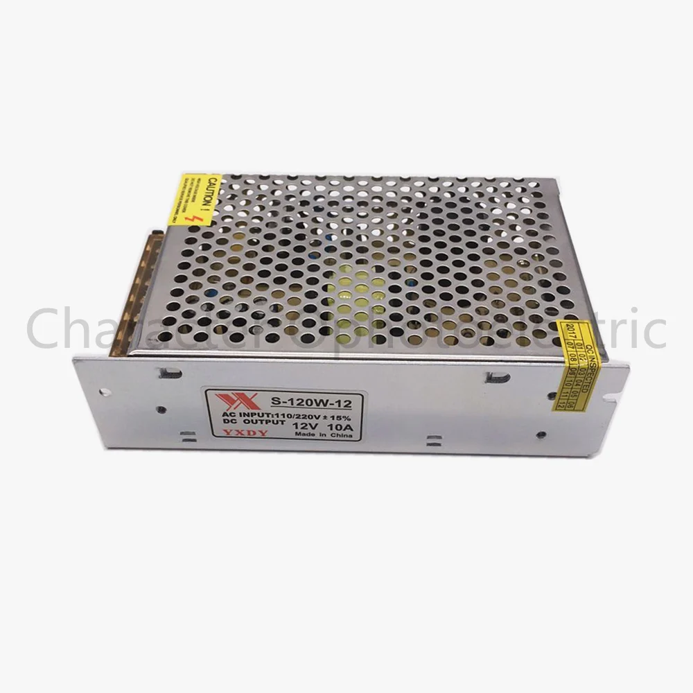 12V 10A 120W lighting Transformers 100V -265V AC to DC 12V Switch Power Supply Adapter Converter For RGB LED Strip light Driver 1pcs 12v2a ac 100v 240v converter adapter dc 12v 2a 2000ma power supply eu plug 5 5mm x 2 1 2 5mm for led cctv